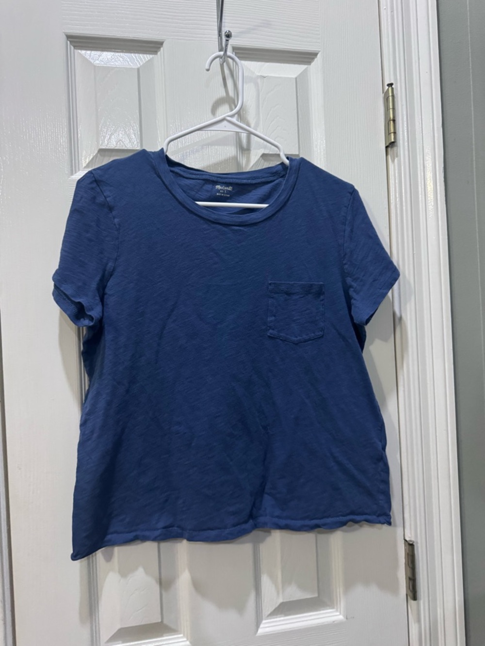 Madewell Navy Short Sleeve Crew Tee